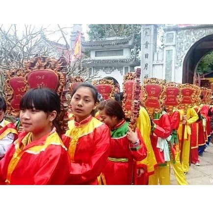 Ảnh Lễ hội truyền thống làng Mộ Trạch ngày mùng 8 tháng Giêng năm Bính Thân 2016